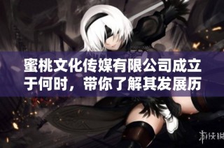 蜜桃文化传媒有限公司成立于何时，带你了解其发展历程