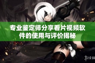 专业鉴定师分享看片视频软件的使用与评价揭秘