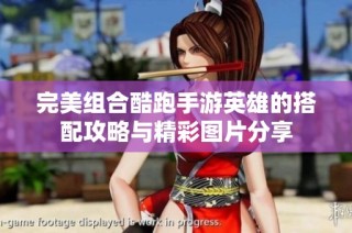 完美组合酷跑手游英雄的搭配攻略与精彩图片分享