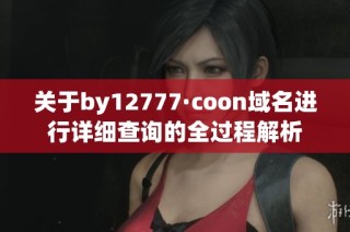 关于by12777·coon域名进行详细查询的全过程解析