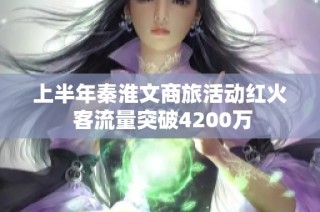 上半年秦淮文商旅活动红火 客流量突破4200万