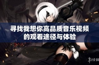 寻找我想你高品质音乐视频的观看途径与体验
