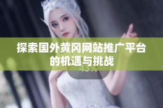 探索国外黄冈网站推广平台的机遇与挑战