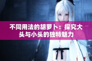 不同用法的胡萝卜：探究大头与小头的独特魅力