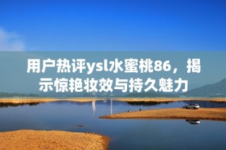 用户热评ysl水蜜桃86，揭示惊艳妆效与持久魅力