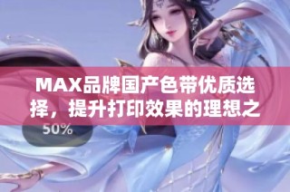 MAX品牌国产色带优质选择，提升打印效果的理想之选