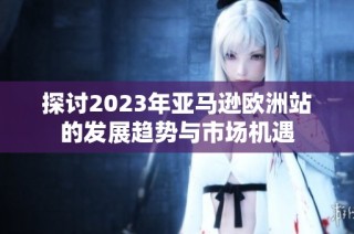 探讨2023年亚马逊欧洲站的发展趋势与市场机遇