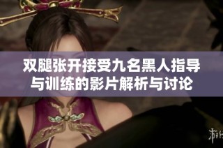 双腿张开接受九名黑人指导与训练的影片解析与讨论
