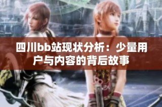 四川bb站现状分析：少量用户与内容的背后故事