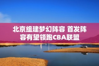 北京组建梦幻阵容 首发阵容有望领跑CBA联盟