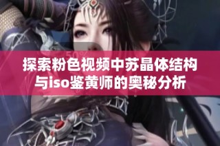 探索粉色视频中苏晶体结构与iso鉴黄师的奥秘分析