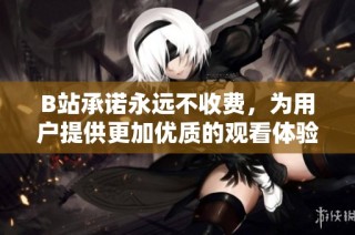 B站承诺永远不收费，为用户提供更加优质的观看体验