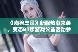 《魔兽三国》新服热潮来袭，变态BT版游戏公益活动参与指南