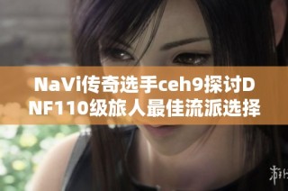 NaVi传奇选手ceh9探讨DNF110级旅人最佳流派选择