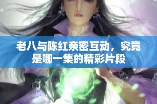 老八与陈红亲密互动，究竟是哪一集的精彩片段