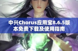 中兴Chorus应用宝8.6.5版本免费下载及使用指南
