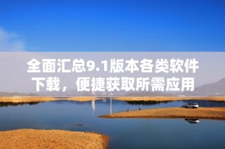 全面汇总9.1版本各类软件下载，便捷获取所需应用