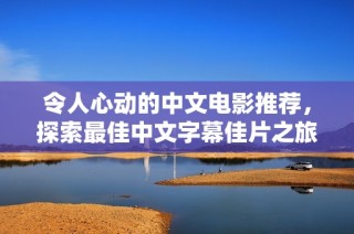 令人心动的中文电影推荐，探索最佳中文字幕佳片之旅