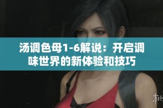 汤调色母1-6解说：开启调味世界的新体验和技巧