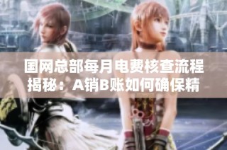 国网总部每月电费核查流程揭秘：A销B账如何确保精确计费