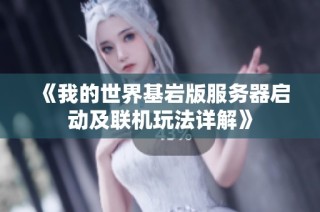 《我的世界基岩版服务器启动及联机玩法详解》