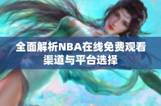 全面解析NBA在线免费观看渠道与平台选择