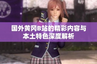 国外黄冈B站的精彩内容与本土特色深度解析