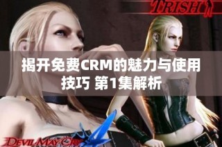 揭开免费CRM的魅力与使用技巧 第1集解析
