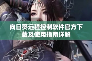 向日葵远程控制软件官方下载及使用指南详解