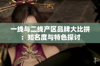 一线与二线产区品牌大比拼：知名度与特色探讨