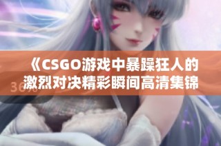 《CSGO游戏中暴躁狂人的激烈对决精彩瞬间高清集锦》