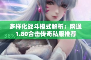 多样化战斗模式解析：网通1.80合击传奇私服推荐