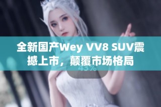 全新国产Wey VV8 SUV震撼上市，颠覆市场格局
