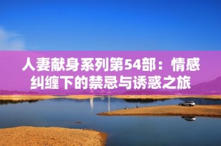 人妻献身系列第54部：情感纠缠下的禁忌与诱惑之旅