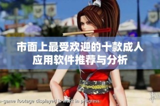 市面上最受欢迎的十款成人应用软件推荐与分析