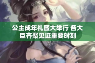 公主成年礼盛大举行 各大臣齐聚见证重要时刻