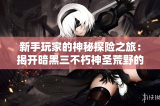 新手玩家的神秘探险之旅：揭开暗黑三不朽神圣荒野的面纱