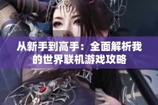 从新手到高手：全面解析我的世界联机游戏攻略