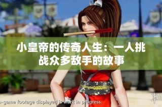 小皇帝的传奇人生：一人挑战众多敌手的故事