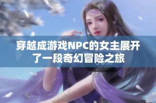 穿越成游戏NPC的女主展开了一段奇幻冒险之旅