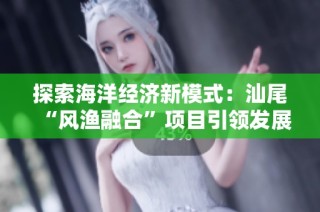 探索海洋经济新模式：汕尾“风渔融合”项目引领发展新方向