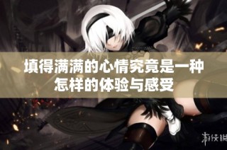 填得满满的心情究竟是一种怎样的体验与感受