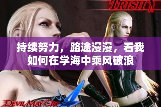 持续努力，路途漫漫，看我如何在学海中乘风破浪