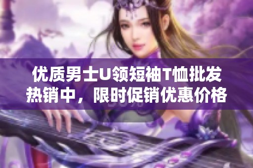 优质男士U领短袖T恤批发热销中，限时促销优惠价格