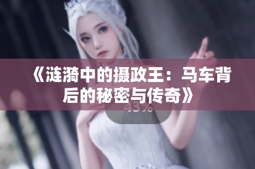 《涟漪中的摄政王：马车背后的秘密与传奇》