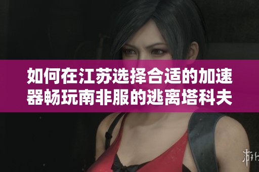 如何在江苏选择合适的加速器畅玩南非服的逃离塔科夫游戏