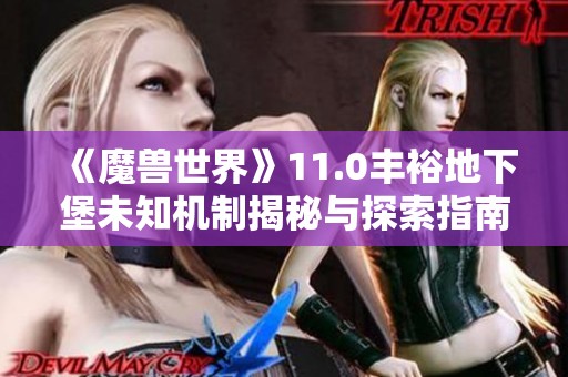 《魔兽世界》11.0丰裕地下堡未知机制揭秘与探索指南