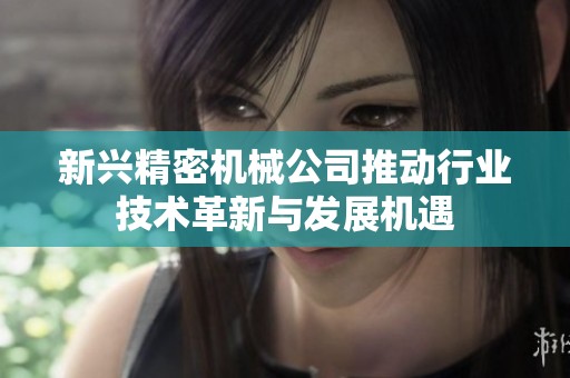 新兴精密机械公司推动行业技术革新与发展机遇