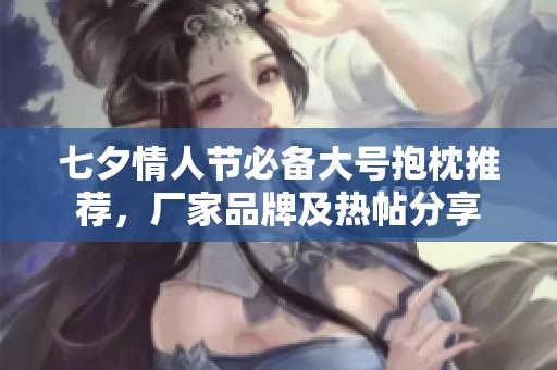 七夕情人节必备大号抱枕推荐，厂家品牌及热帖分享