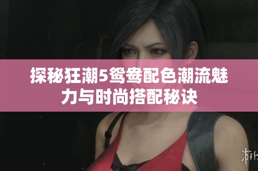 探秘狂潮5鸳鸯配色潮流魅力与时尚搭配秘诀